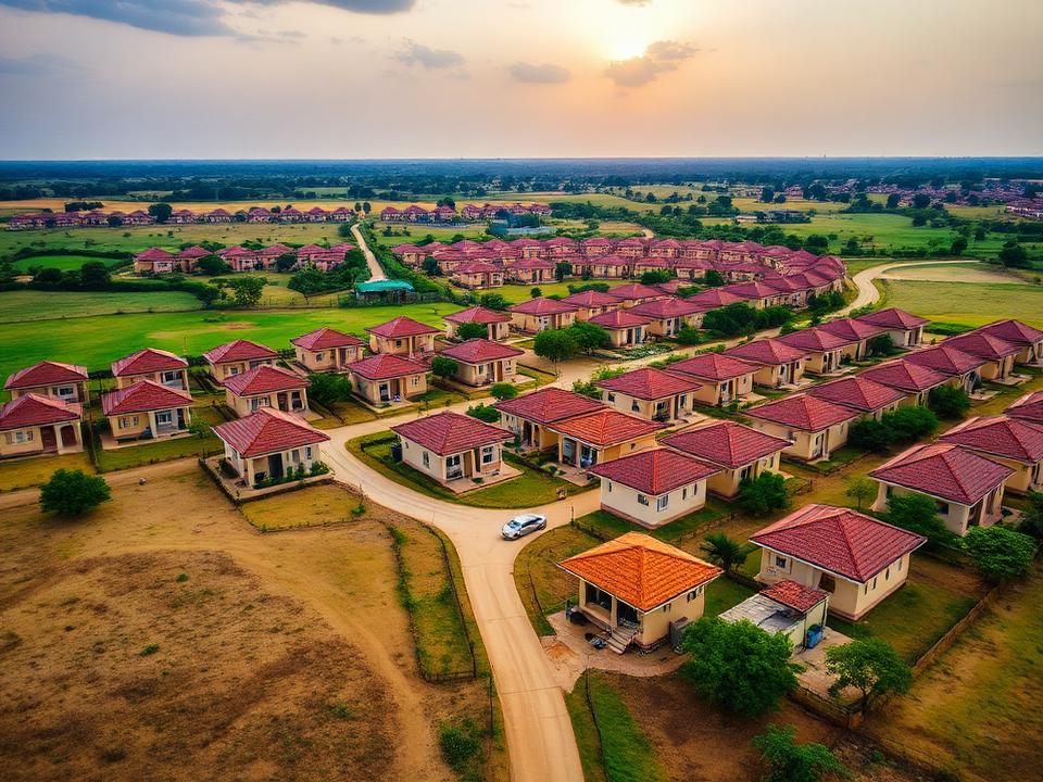Gurugu Estate Plots — Serviced Plots — Gated Estate, Gurugu, Tamale